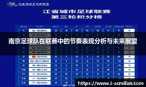 南京足球队在联赛中的节奏表现分析与未来展望